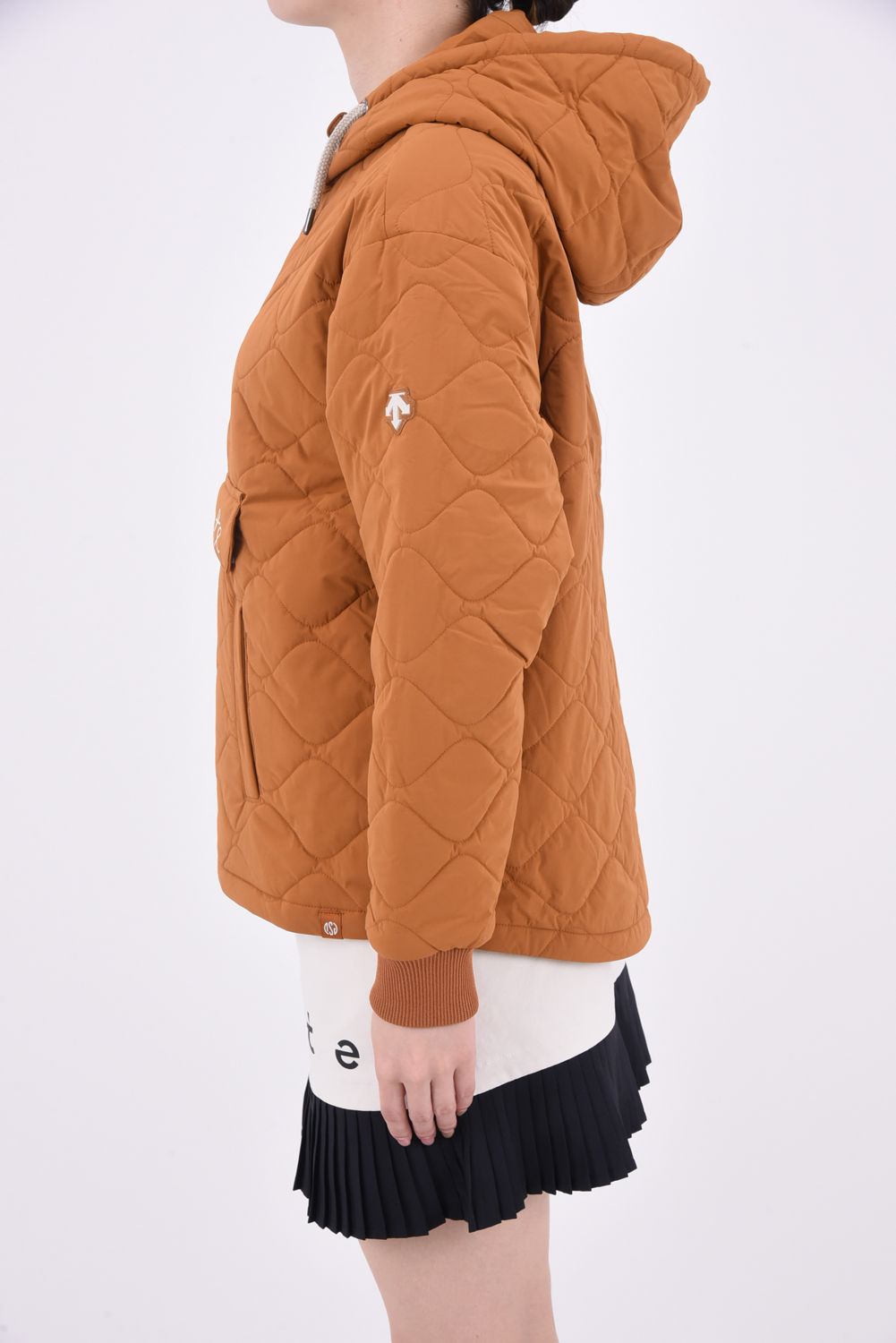 DESCENTE GOLF - 【レディース】 ハーフジップ キルティング中綿