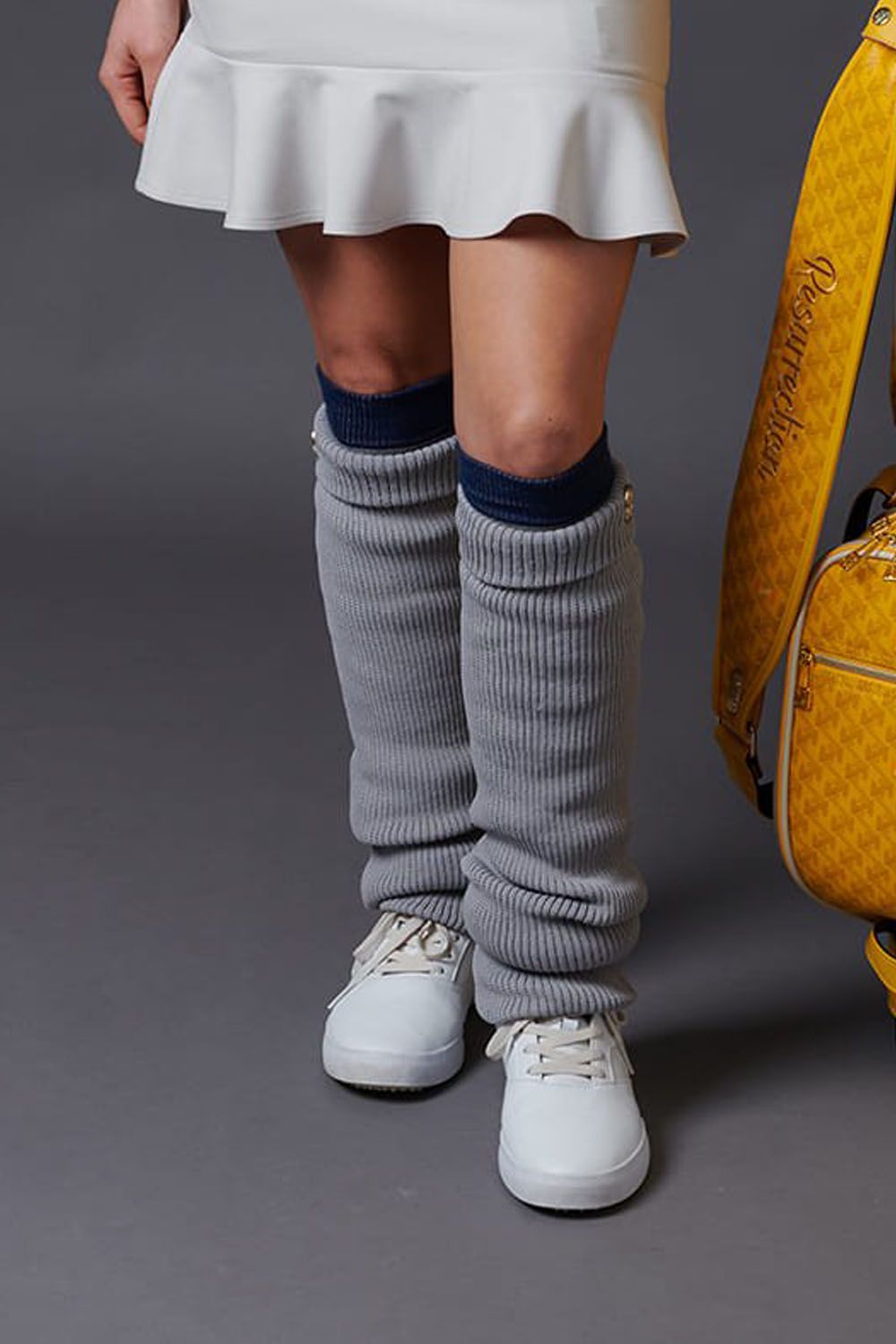 Resurrection - KNIT LEG WARMERS / ニット レッグウォーマー （グレー