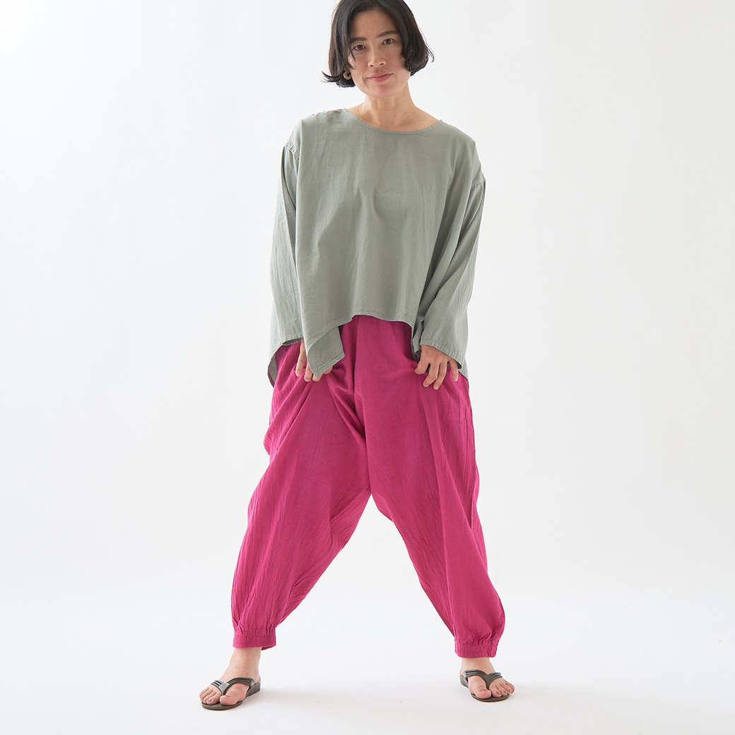 GAIAネットヂェン先生の日常着 太極拳パンツ 【薄地】 ショッキング