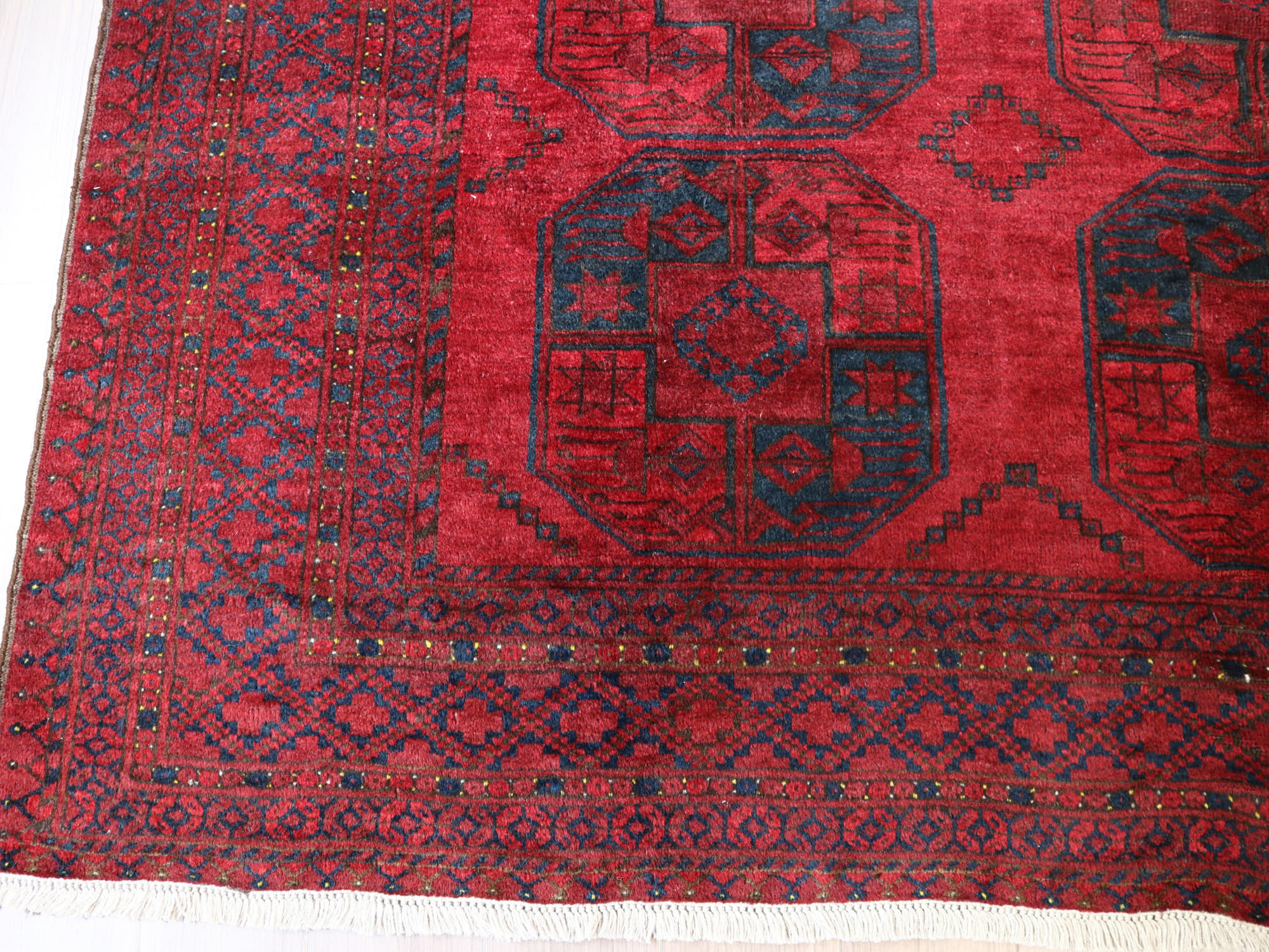 部族絨毯 トライバルラグ ヴィンテージ287×235cm トルクメン エルサリ