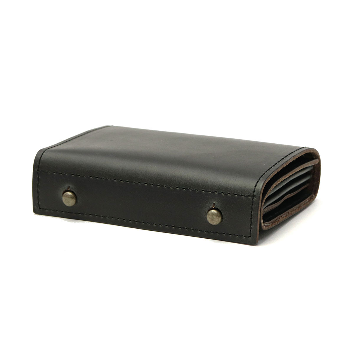 m+ エムピウ millefoglie 3 P25 CHROME EXCEL Ver 二つ折り財布 MF2p25