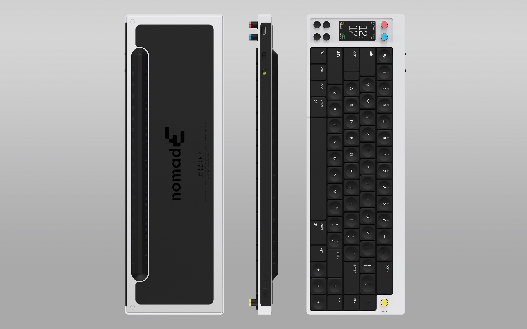 Work Louder社製クリエイター向けキーボード「Nomad Model[E]」