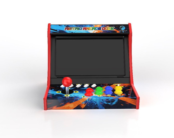 スイッチをアーケード筐体に変える「レトロアーケードドック」が