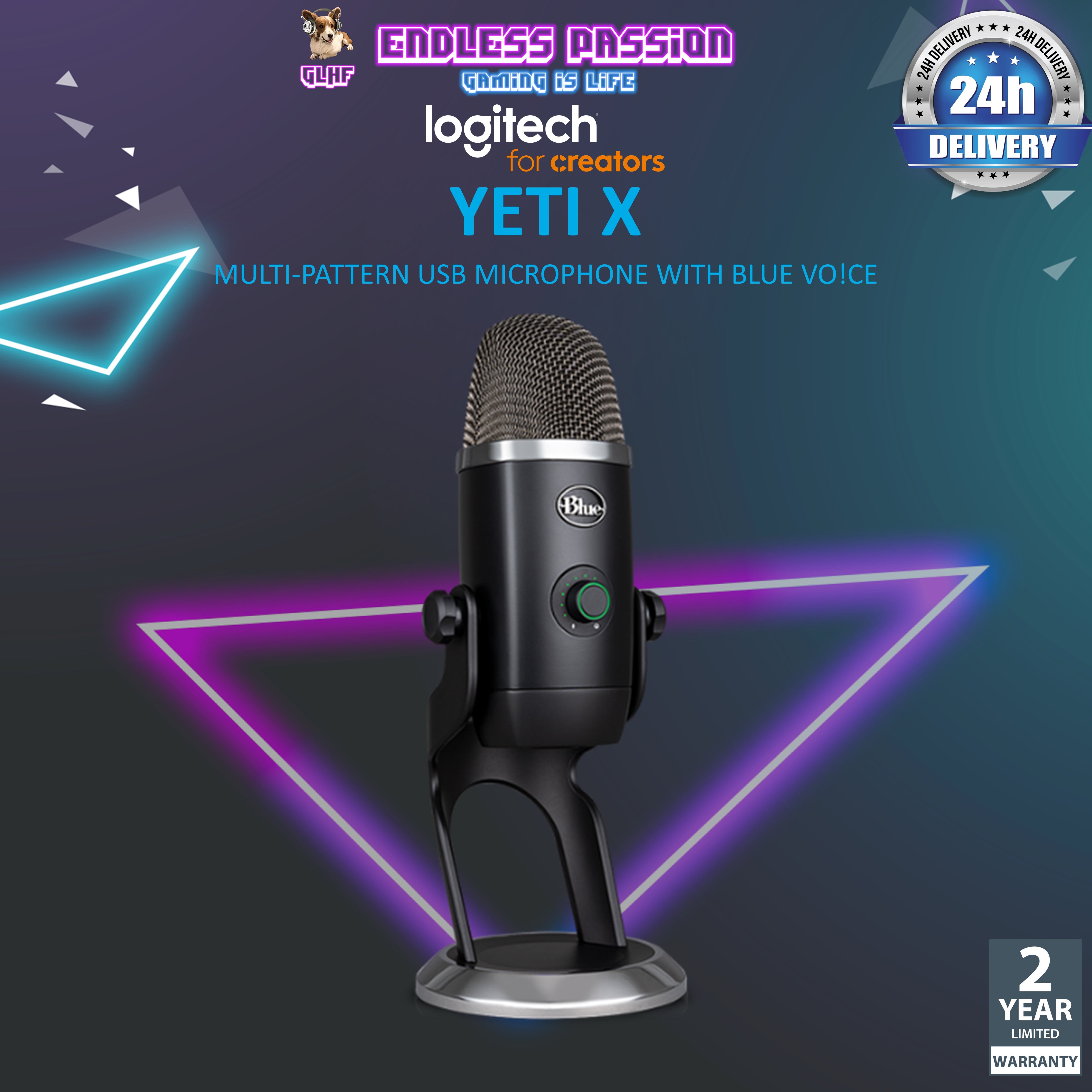 Logitech G Blue Yeti X Microphone – Endless Passion