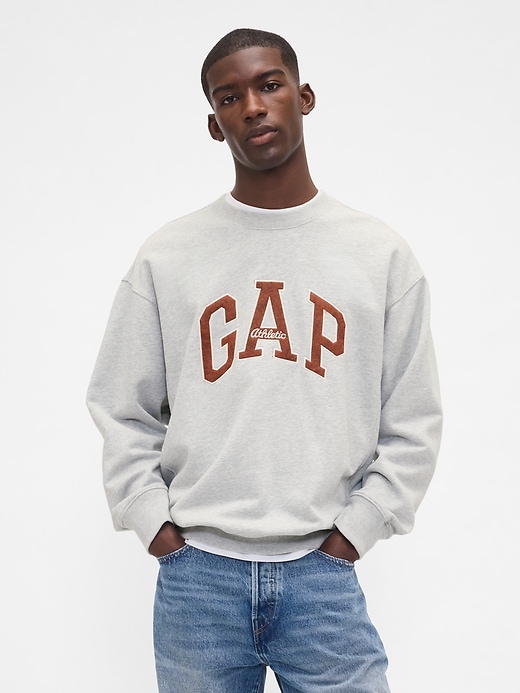 Heavyweight Gap Athletic Logo Sweatshirt | Gap