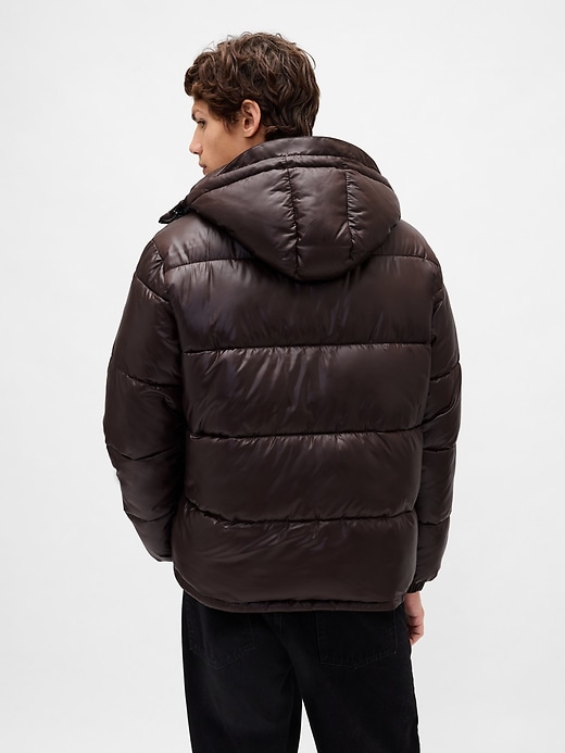 Recycled Heavyweight Puffer Jacket | Gap