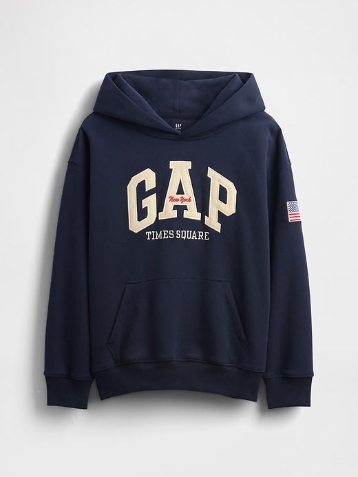 Kids VintageSoft NYC Times Square Hoodie | Gap
