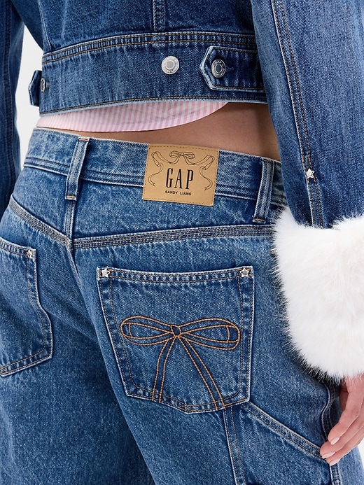 Gap × Sandy Liang Low Rise '90s Loose Carpenter Jeans | Gap