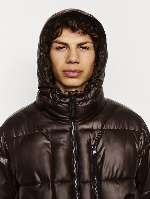 Recycled Heavyweight Puffer Jacket | Gap