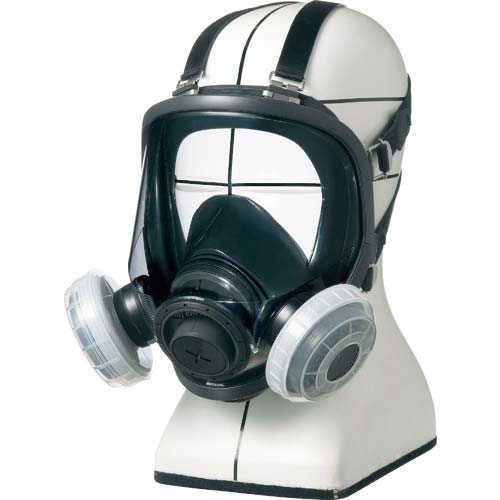 シゲマツ 【受注生産品】取替え式防じんマスク DR165U2W-1(S)(11408