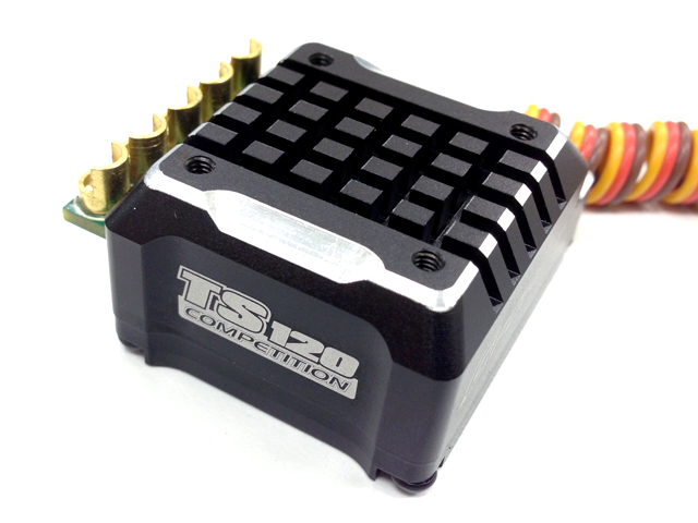 4*8様 G-Force TS120 1/10 ブラシレスESC ブラックアルミ TS 120A ESC