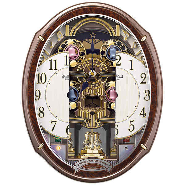リズム 電波からくり時計 スモールワールドアルディ｜106982｜商品詳細