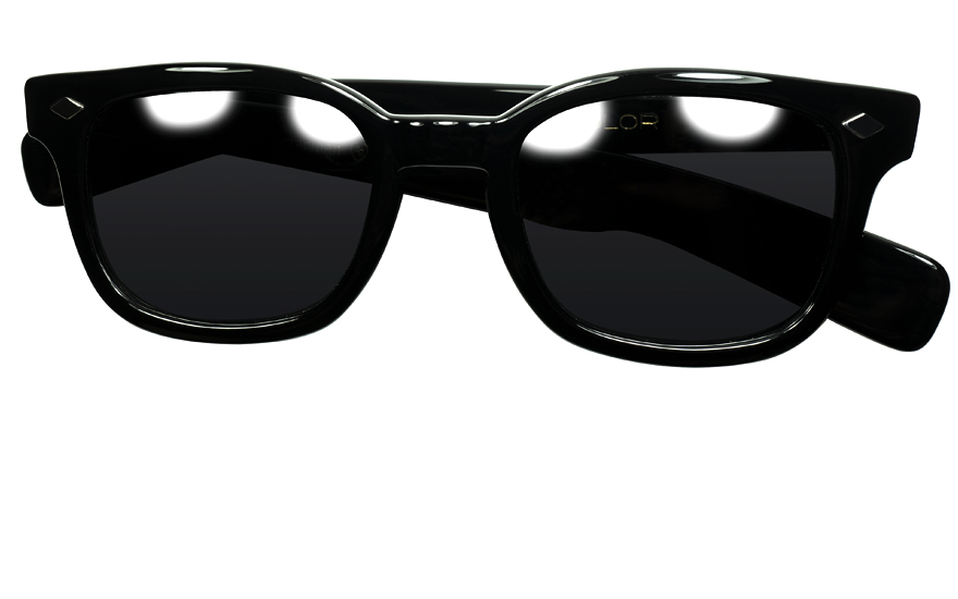 GIG LAMPS 1950s AMERICAN OPTICAL PRE-EXPLORER BLACK ( アメリカン