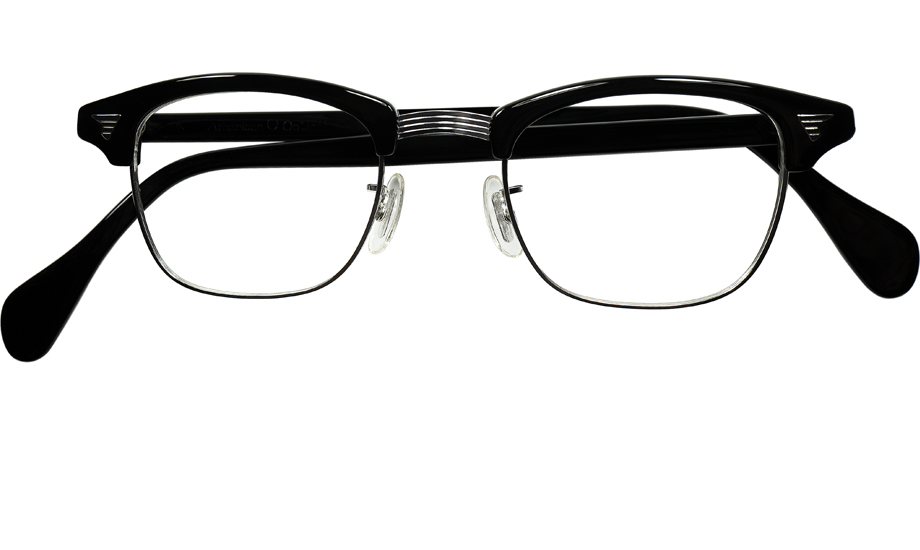 GIG LAMPS 1950s-1960s AMERICAN OPTICAL SIRMONT MALCOLM X BLACK 1