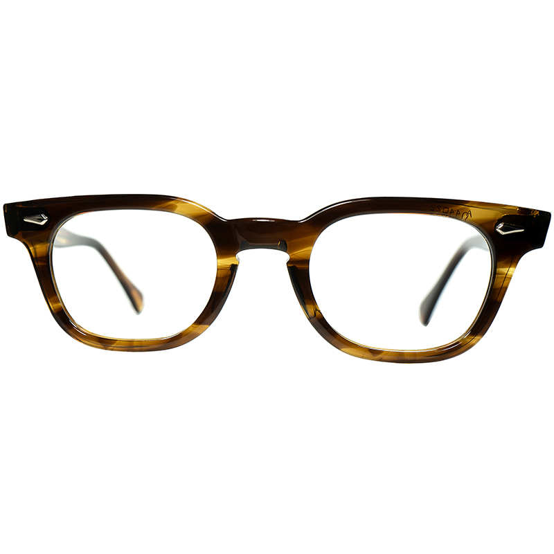 GIG LAMPS 1960s AMERICAN OPTICAL STADIUM ANTIQUE AMBER size 44/22