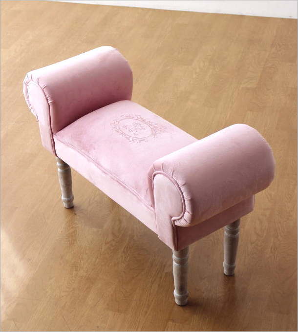 ベンチ スツール チェア ソファ クッション 布 モケット生地 おしゃれ
