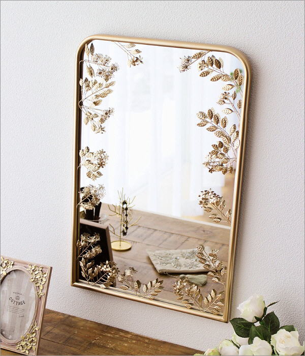 希少 レア 54×74 ヴォーグ パブミラー アンティーク 鏡 インテリア