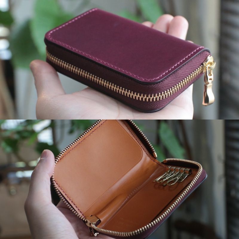 自分の好みの革や色でオーダーメイドできるスマートキーケース