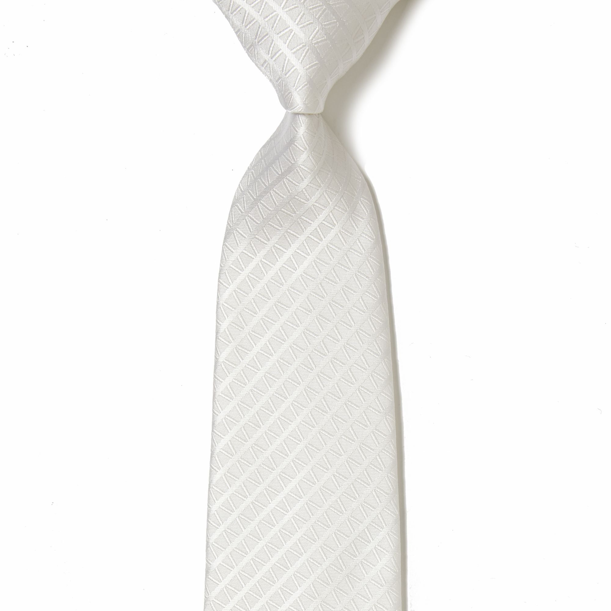 パーリー/慶事用(ホワイト): ネクタイ | 銀座田屋