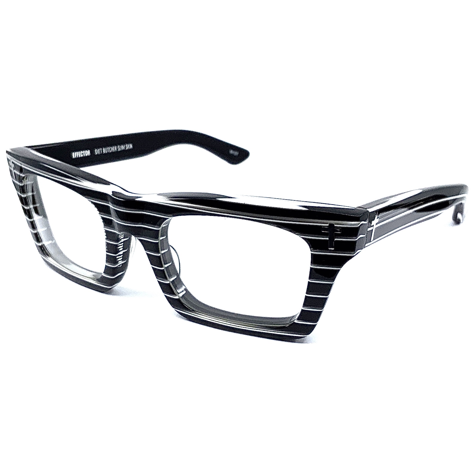 EFFECTOR エフェクター メガネ DIRT ダート BKST ブラック/ストライプ