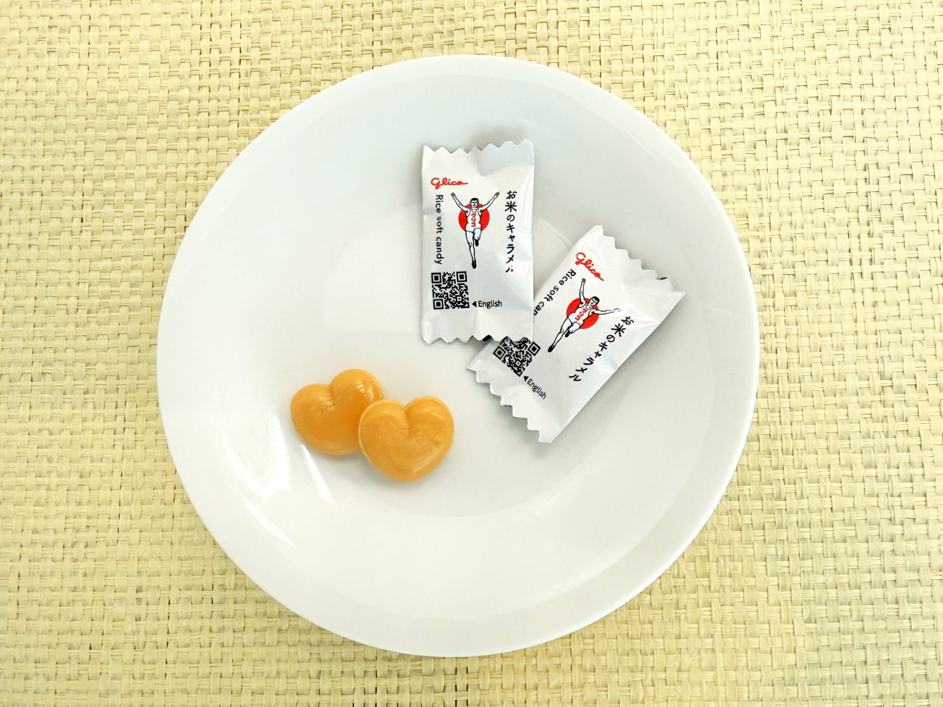 Rice soft candy（presented by Ezaki Glico Co., Ltd) （Distributed