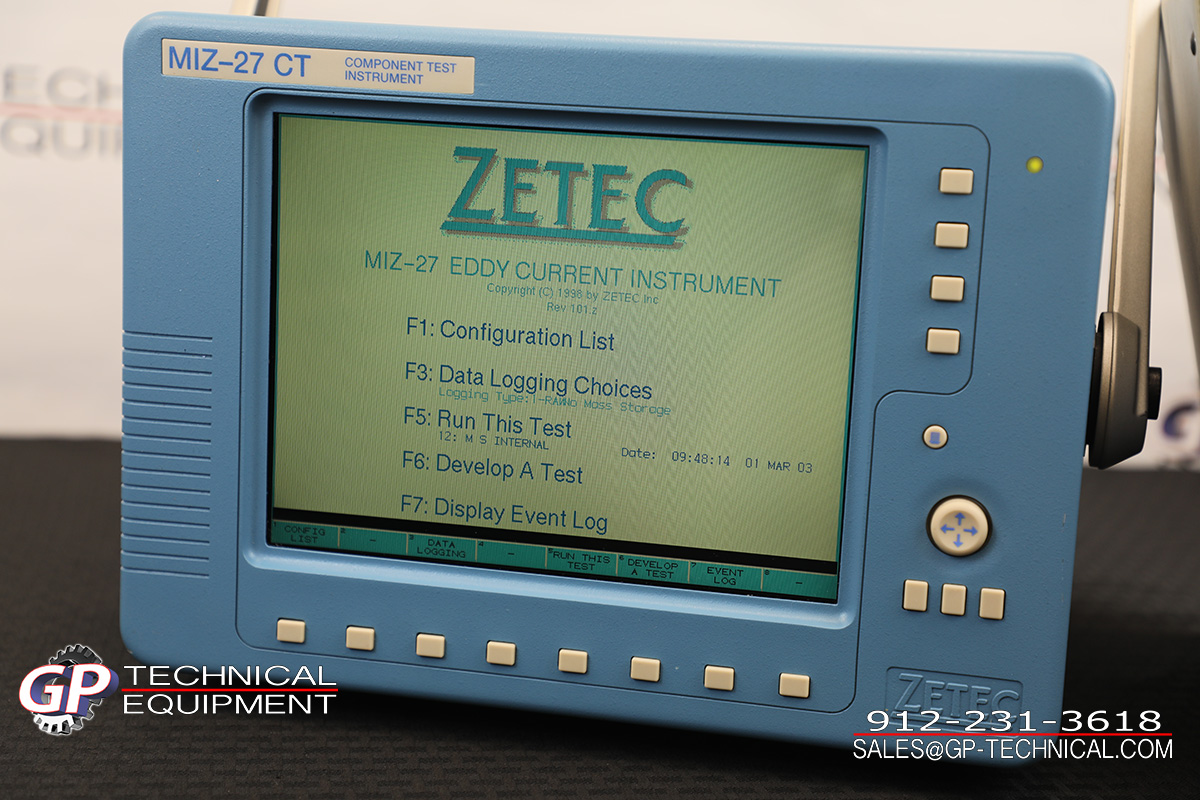 Zetec MIZ-27 CT Eddy Current Instrument - GP Technical