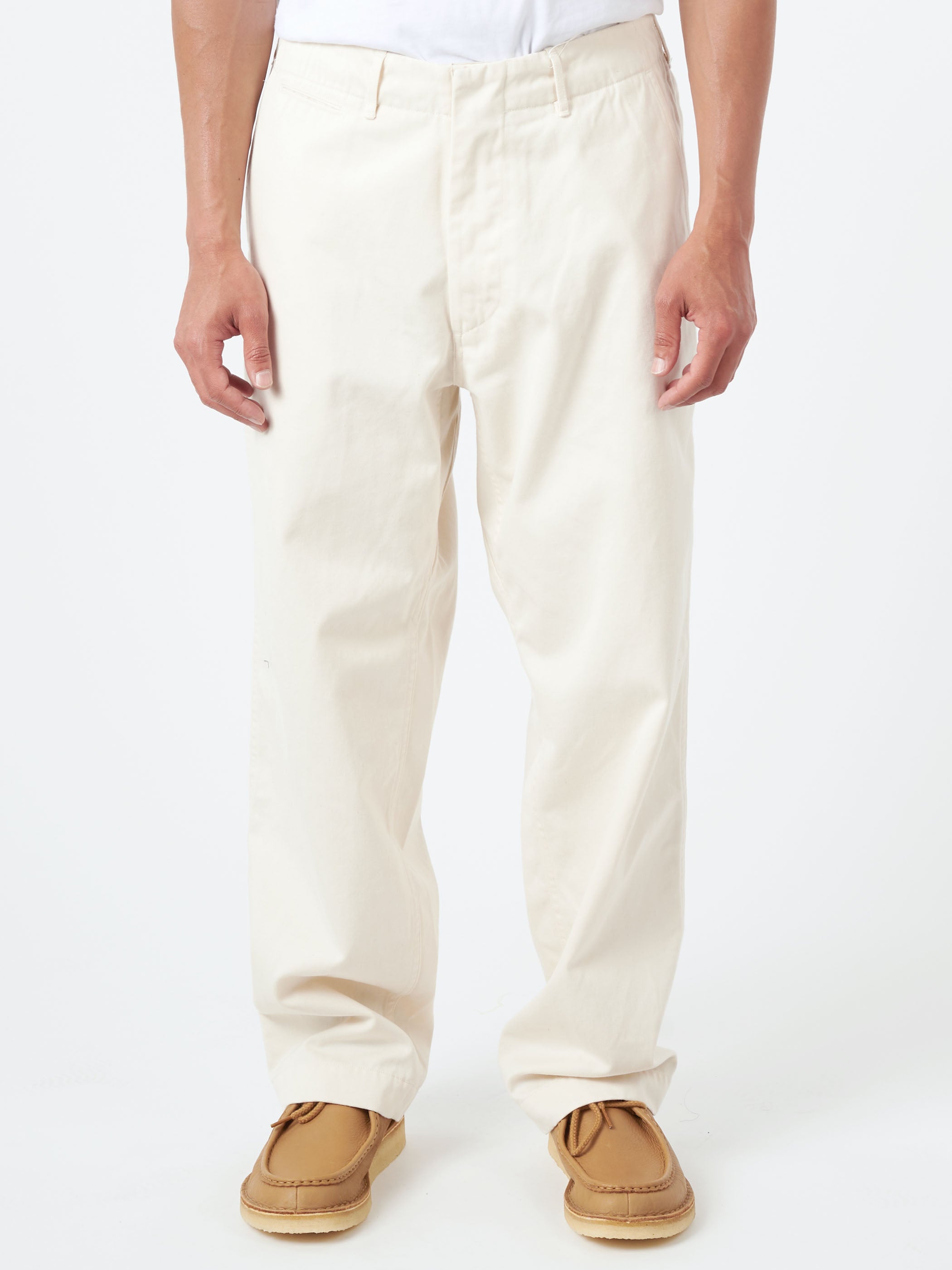 Nanamica - Wide Chino Pants in Natural – gravitypope