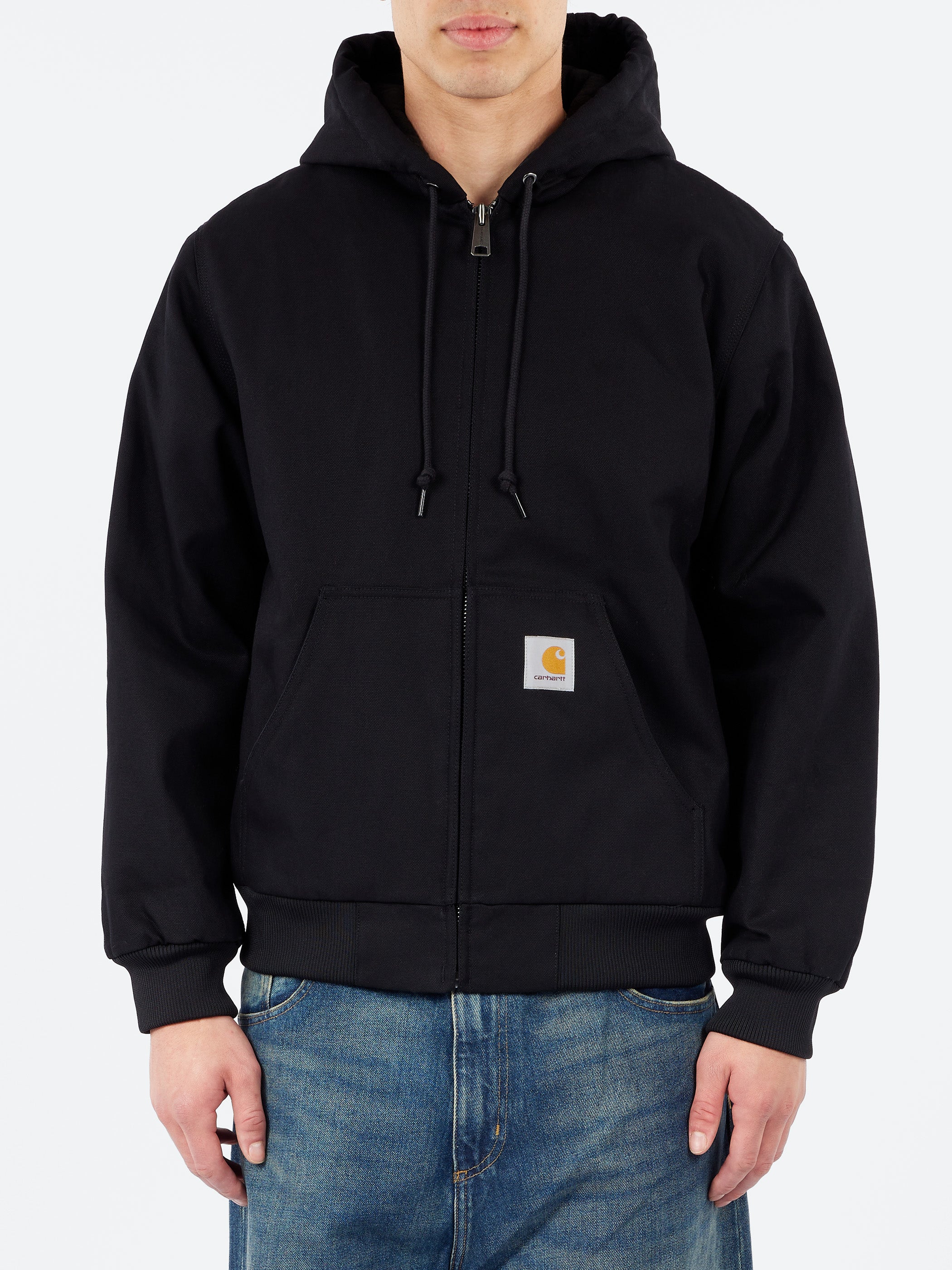 Carhartt WIP - Active Jacket (Winter) in Black Rigid – gravitypope