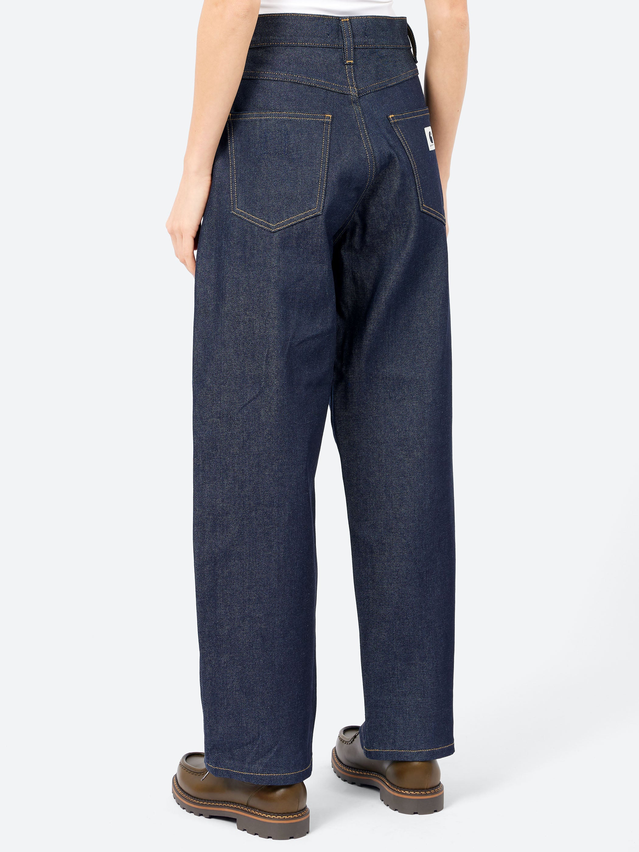 Carhartt WIP - W Brandon Pant in Blue Rigid – gravitypope