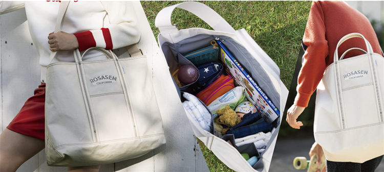 新商品｜Rosasen×大西葵プロ コラボマザーズバッグ登場│ グリップ