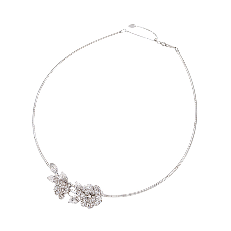 GSTV パラジウムシルバー950 マザーオブパール ブローチ ペンダント