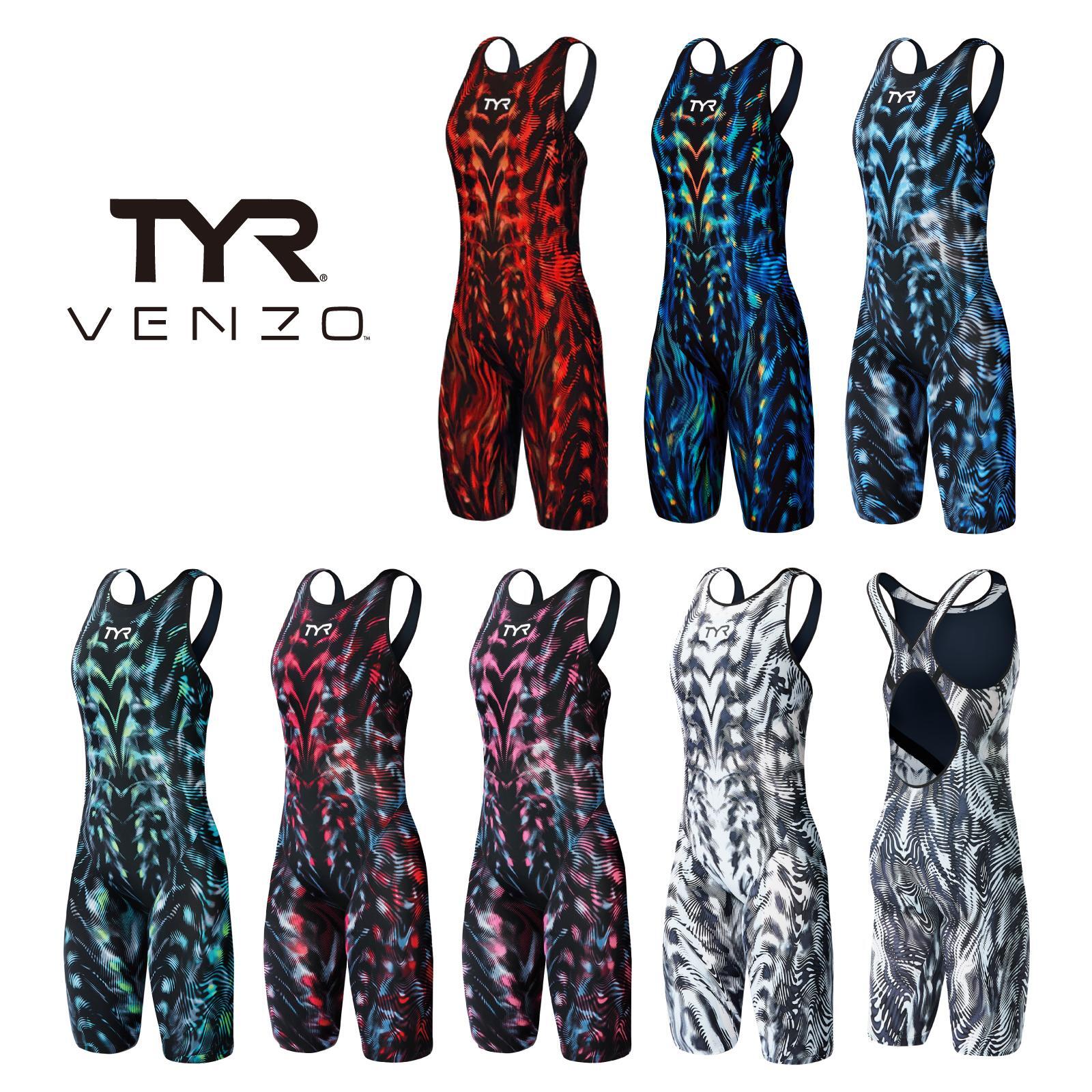 FINA認定 TYR レディース高速水着 VENZO オープンバック XRAY