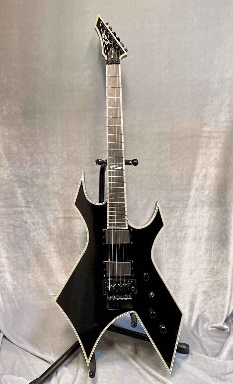 B.C.RichWarlock NJ Deluxe -Onyx Black- 2008年製【Through Neck