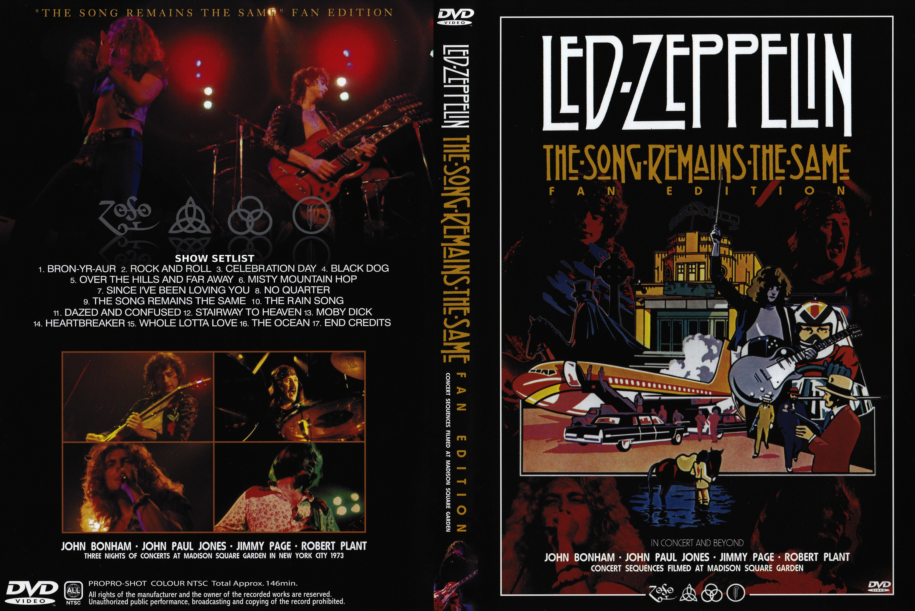 Led Zep-The Song Remains The Same Fan Edition【2 versions of