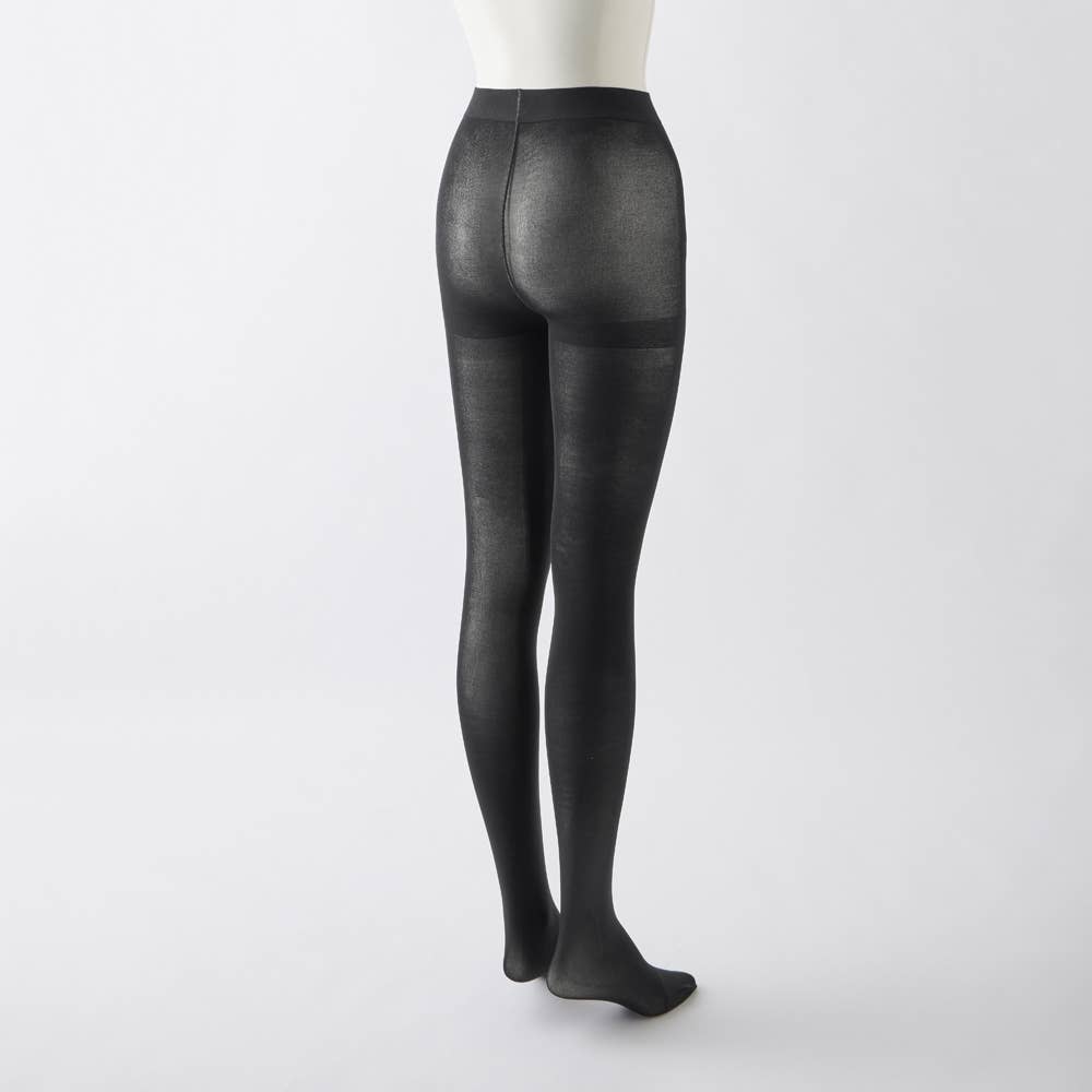 吸湿発熱】80デニールタイツ2足組【SALE】 HM680 :レディース タイツ