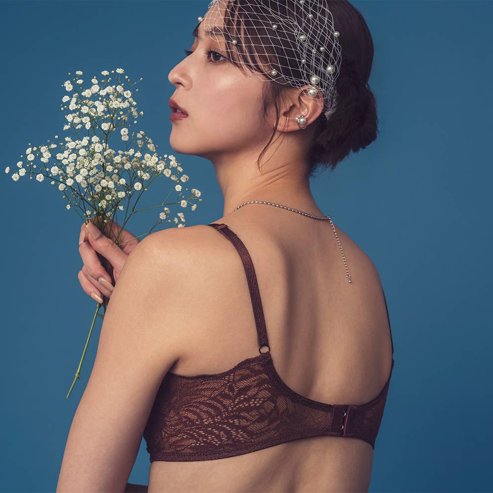 脇高ブラ】3/4カップワイヤーブラジャー【SALE】 JB3026H :レディース