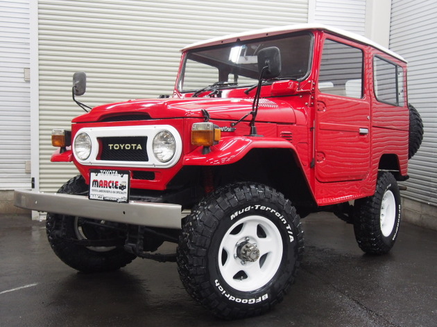 ランクル41ショートクーラー付！ハイリフトのきれいなボディ入庫