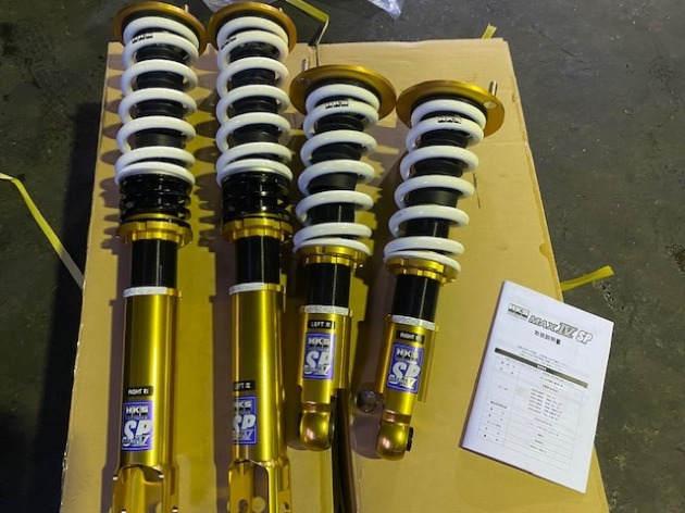 スカイライン BNR32 HKS ハイパーマックスⅣ SP 車高調 取り付け