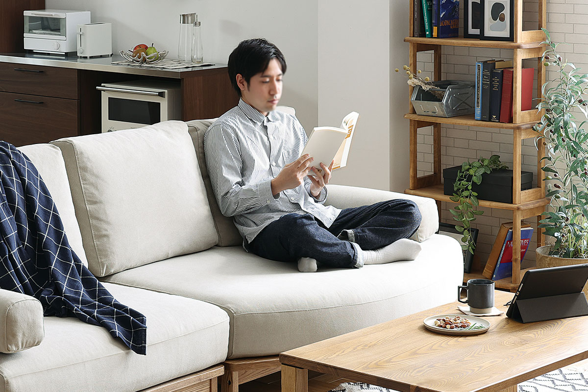 幅142cm] MANNER ソファ 変形2人掛け | DOUBLEDAY ONLINE SHOP