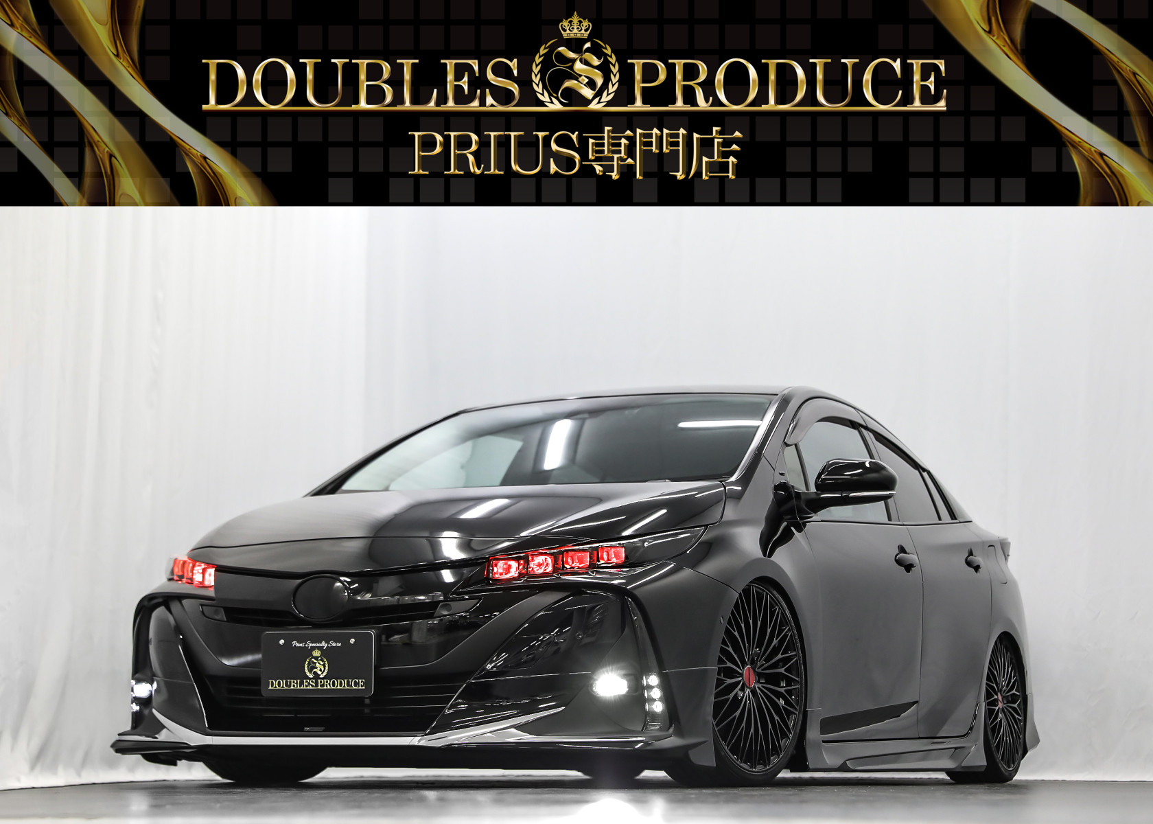 プリウスPHV A モデリスタフルエアロ／11．6インチ縦型ナビ