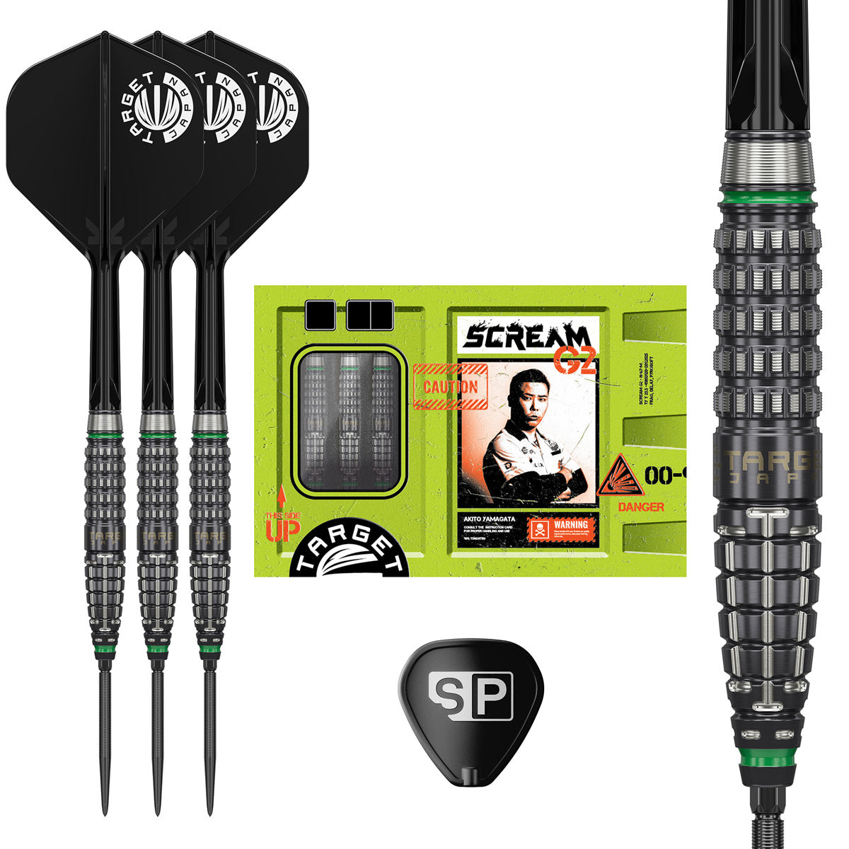 Target Japan Prime Series Scream G2 90% Tungsten SP Steel Tip