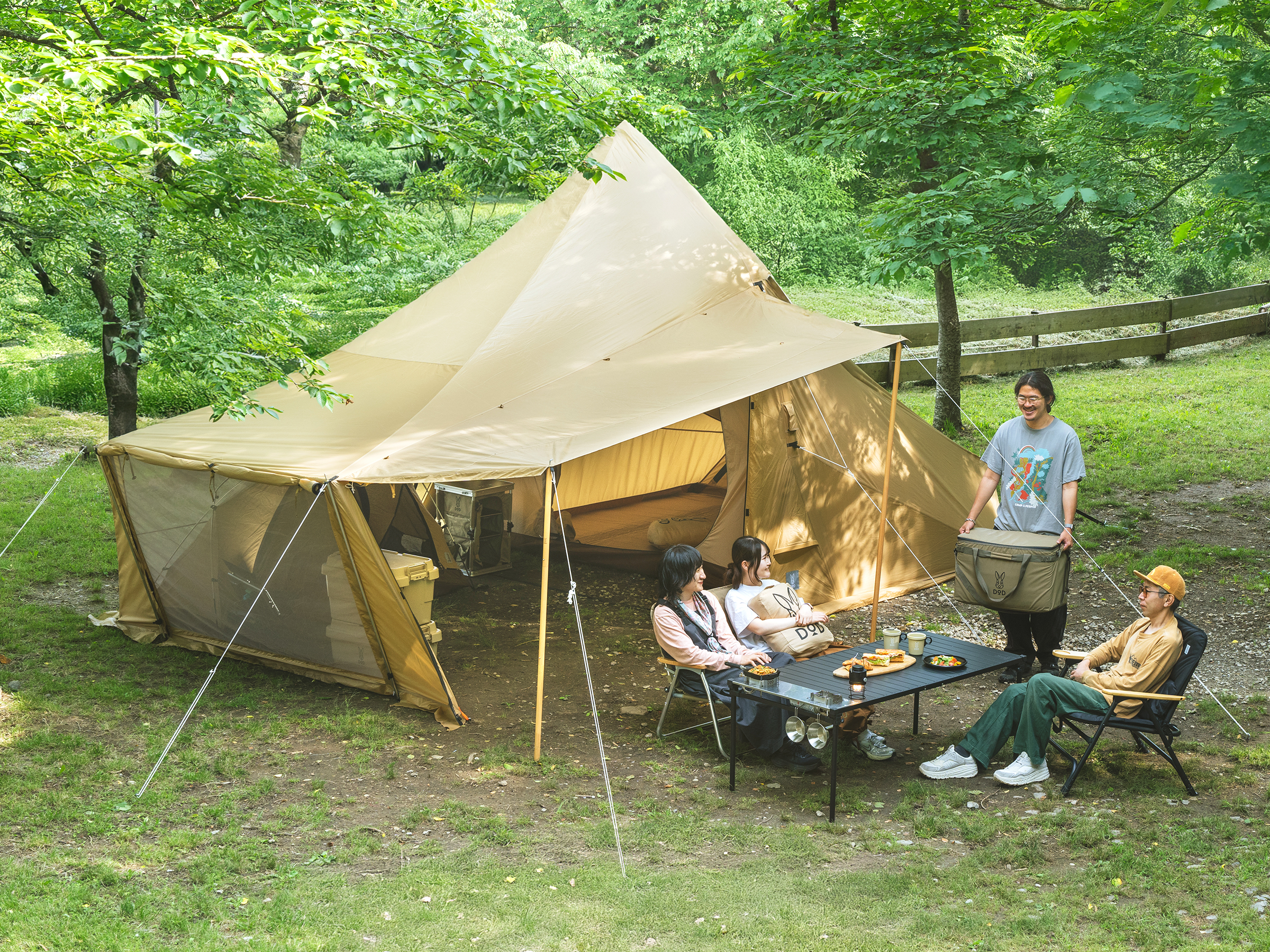 PLAN/TENT/PRICE - DOD CAMP PARK KYOTO