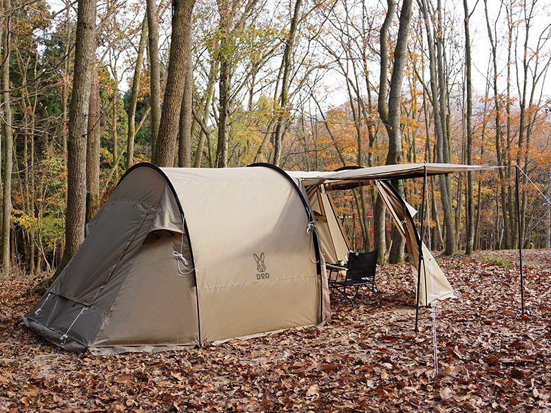 DOD カマボコテントミニ（タン）T3-488-TN＋カマボコシールドミニDOD