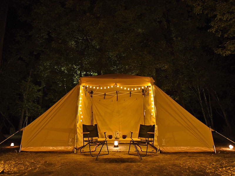 販売終了】TCサイドテントM（タン） T1-680-TN - DOD（ディーオー