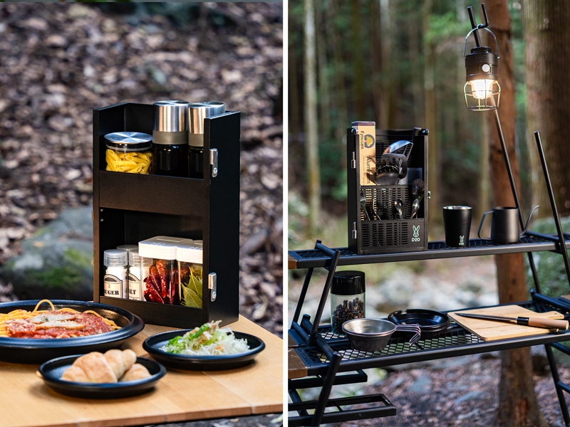 シェフレルシェルフLITE（ブラック） - DOD（ディーオーディー）【公式