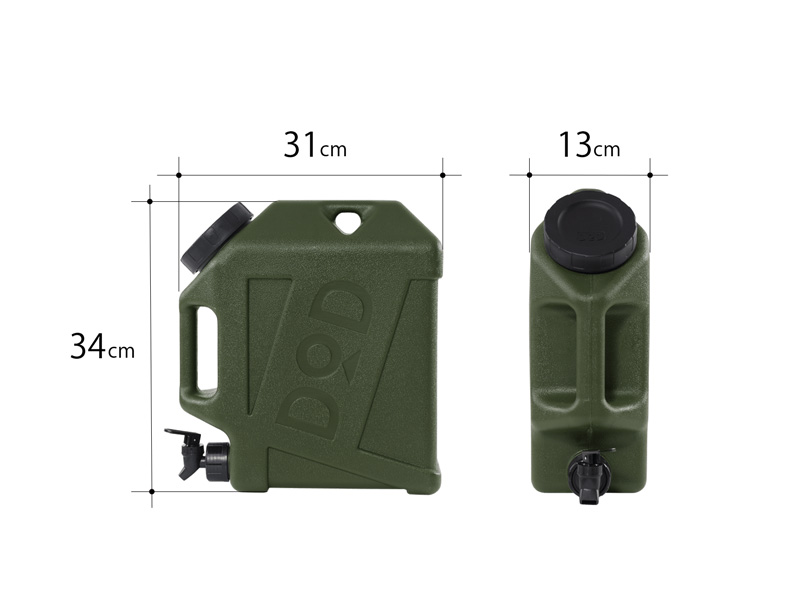 ジミニータンク（カーキ） WT3-863-KH - DOD（ディーオーディー