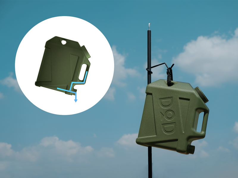 ジミニータンク（カーキ） WT3-863-KH - DOD（ディーオーディー