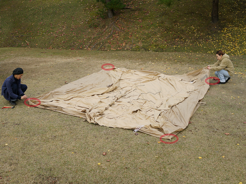 ツクツクベース（タン） T8-780-TN - DOD（ディーオーディー）【公式