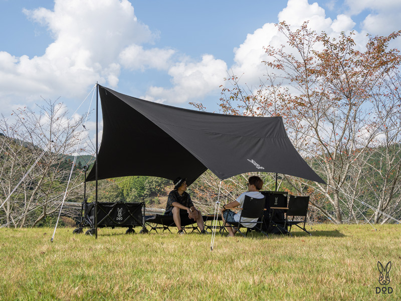 いつかのタープTC（ブラック） TT5-919-BK - DOD（ディーオーディー