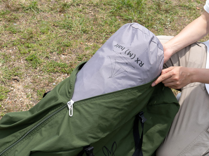 ワンポールテントRX(M)用ハーフインナーテントセット TN3-950-GY - DOD